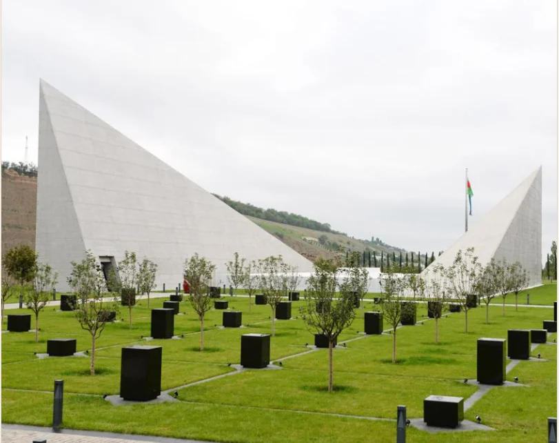 Quba şəhərində Soyqırımı Memorial Kompleksi