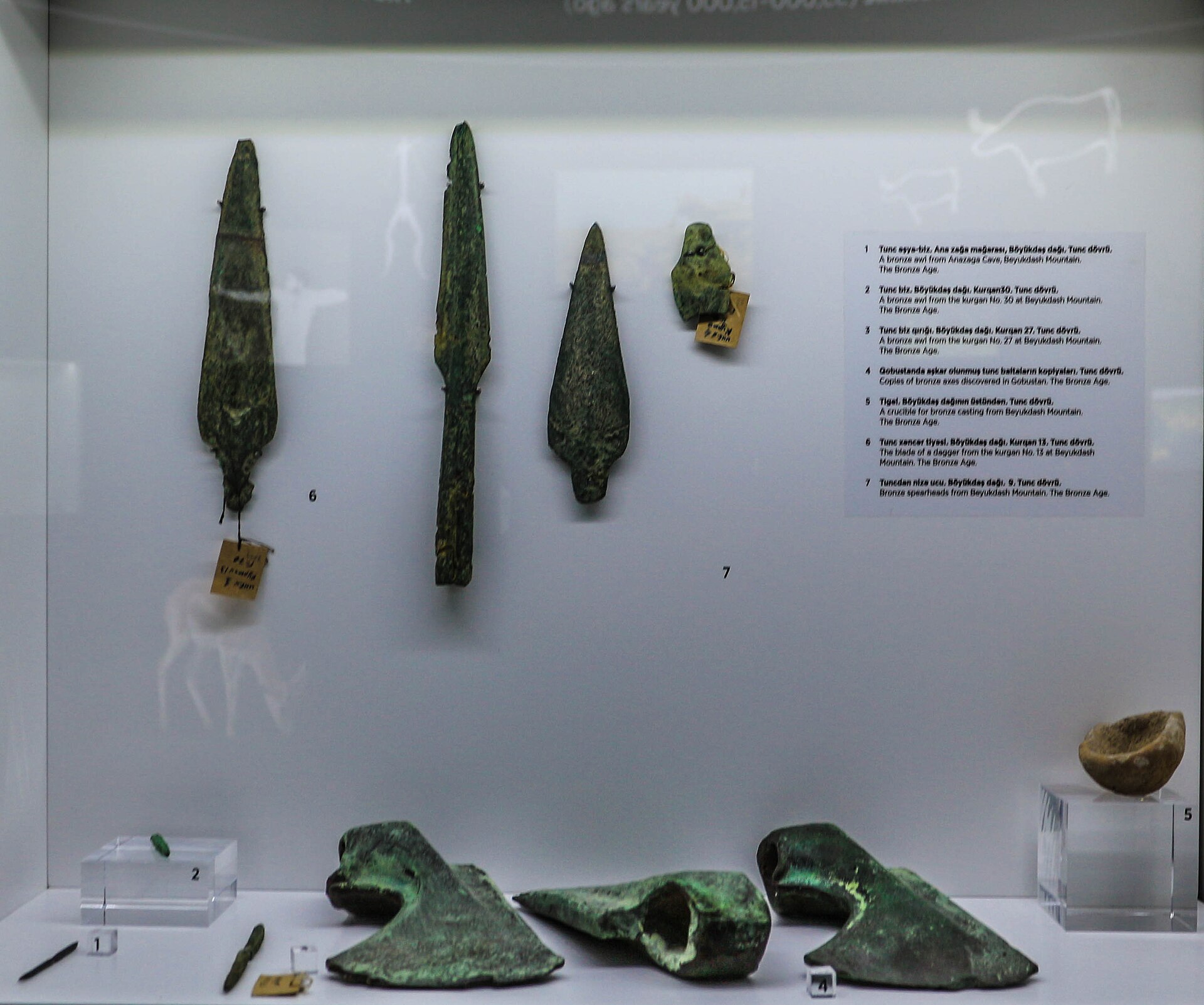 Qobustanda aşkarlanmış Tunc dövrü artefaktları